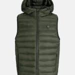 JACKJONES JJEBRADLEY LIGHT BODYWARMER HOOD