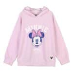 CERDA MINNIE MOUSE COTTON BRUSHED HOODIE