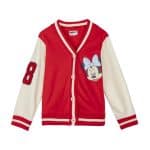CERDA COTTON BRUSHED BASEBALL MINNIE JACKET - Image 4