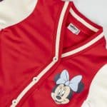 CERDA COTTON BRUSHED BASEBALL MINNIE JACKET - Image 6