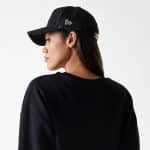 NEW ERA WMNS MLB MIDI LE CROP CREW NEYYAN  BLK - Image 6