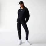 NEW ERA WMNS MLB MIDI LE CROP CREW NEYYAN  BLK - Image 8