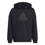 ADIDAS U FI LOGO HD        BLACK/BLACK
