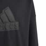 ADIDAS U FI LOGO HD        BLACK/BLACK - Image 3