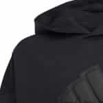 ADIDAS U FI LOGO HD        BLACK/BLACK - Image 5