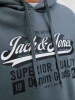 JACKJONES JJELOGO SWEAT HOOD 2 COL 25/26 NOOS - Image 3