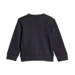 ADIDAS INFANTS I BL FL JOG 240 BLACK/WHITE - Image 3