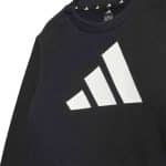 ADIDAS INFANTS I BL FL JOG 240 BLACK/WHITE - Image 5