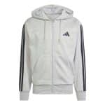 ADIDAS M 3S FL FZ HD       MGREYH/BLACK - Image 6