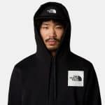 THE NORTH FACE M FINE HOODIE TNF BLACK, Small - Image 3