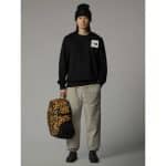 THE NORTH FACE M FINE CREW TNF BLACK, Small - Image 3