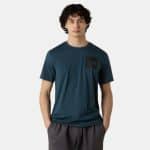 THE NORTH FACE M SS FINE TEE DEEP CYPRESS, Small
