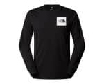 THE NORTH FACE M L/S FINE TEE TNF BLACK, Small - Image 4