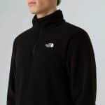 THE NORTH FACE M GLCR FLC 1/4 ZIP JKT TNF BLACK, Small - Image 3