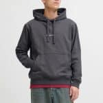 JACKJONES JORNORREBRO EMB SWEAT HOOD NOOS