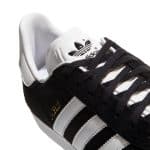 ADIDAS ORIGINALS GAZELLE             CBLACK/WHITE/GOLDMT - Image 5