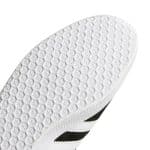 ADIDAS ORIGINALS GAZELLE             CBLACK/WHITE/GOLDMT - Image 7
