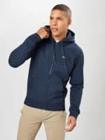 TOMMY HILFIGER ORGANIC COTTON FLEECE ZIP-THRU HOODY