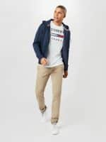 TOMMY HILFIGER ORGANIC COTTON FLEECE ZIP-THRU HOODY - Image 3