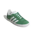 ADIDAS ORIGINALS GAZELLE J           GREEN/FTWWHT/GOLDMT - Image 3