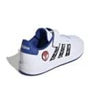 ADIDAS GRAND COURT SPIDER- FTWWHT/CBLACK/ROYBLU - Image 4
