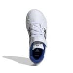 ADIDAS GRAND COURT SPIDER- FTWWHT/CBLACK/ROYBLU - Image 5