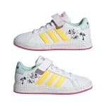 ADIDAS GRAND COURT MINNIE  FTWWHT/SPARK/PULMAG - Image 9
