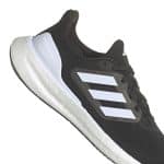 ADIDAS PUREBOOST 23        CBLACK/FTWWHT/CARBON - Image 7