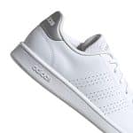 ADIDAS ADVANTAGE BASE      FTWWHT/FTWWHT/SILVMT - Image 7