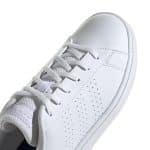 ADIDAS ADVANTAGE BASE      FTWWHT/FTWWHT/SILVMT - Image 8