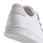 ADIDAS ADVANTAGE CF C      FTWWHT/FTWWHT/CLPINK - Image 7