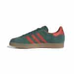 ADIDAS ORIGINALS GAZELLE             CGREEN/PRERED/GUM3 - Image 2