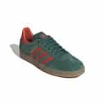 ADIDAS ORIGINALS GAZELLE             CGREEN/PRERED/GUM3 - Image 3