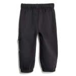 ADIDAS I LIN FL JOG        BLACK/WHITE - Image 4