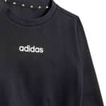 ADIDAS I LIN FL JOG        BLACK/WHITE - Image 5