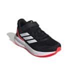 ADIDAS KIDS RUNFALCON 5 EL C    CBLACK/FTWWHT/LUCRED - Image 3