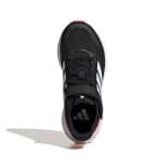 ADIDAS KIDS RUNFALCON 5 EL C    CBLACK/FTWWHT/LUCRED - Image 5