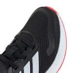 ADIDAS KIDS RUNFALCON 5 EL C    CBLACK/FTWWHT/LUCRED - Image 7
