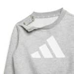 ADIDAS I BL FL JOG 240     MGREYH/WHITE - Image 5