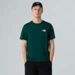 THE NORTH FACE M SS SIMPLE DOME TEE Hunter Green, Small