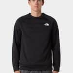 THE NORTH FACE M REAXION 2.0 CREW TNF BLACK HTHR, Small