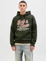 JACKJONES JJELOGO SWEAT HOOD 2 COL 25/26 NOOS