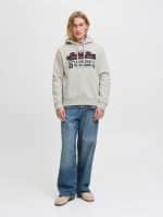 JACKJONES JJELOGO SWEAT HOOD 2 COL 25/26 NOOS - Image 6