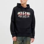 JACKJONES JJELOGO SWEAT HOOD 2 COL 25/26 NOOS