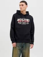JACKJONES JJELOGO SWEAT HOOD 2 COL 25/26 NOOS