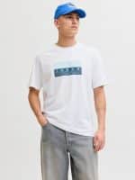 JACKJONES JCOFUSION DOTS PRINT TEE SS CREW SN