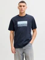 JACKJONES JCOFUSION DOTS PRINT TEE SS CREW SN