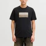JACKJONES JCOFUSION DOTS PRINT TEE SS CREW SN