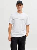 JACKJONES JCOFUSION CHEST BRAND TEE SS CREW NOOS