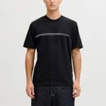JACKJONES JCOFUSION CHEST BRAND TEE SS CREW NOOS